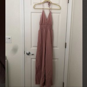 SheIn pink jumpsuit